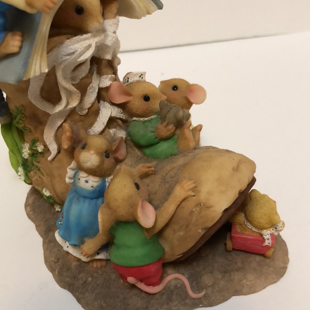Vtg.Enesco Priscilla's Mouse Tales Together We Can Make All Our Wishes Come True - Picture 6 of 9